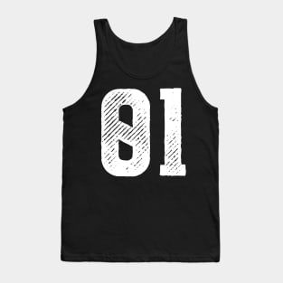 Rough Number 01 Tank Top